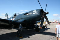 N45NL @ SUA - F4U-5NL Corsair - by Daniel Compton