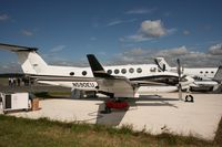 N590EU @ EGLF - Taken at Farnborough Airshow on the Wednesday trade day, 16th July 2009 - by Steve Staunton