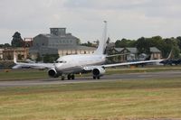 N835BA @ EGLF - Taken at Farnborough Airshow on the Wednesday trade day, 16th July 2009 - by Steve Staunton