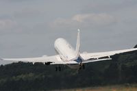 N835BA @ EGLF - Taken at Farnborough Airshow on the Wednesday trade day, 16th July 2009 - by Steve Staunton