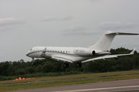 VP-CEB @ EGLF - Taken at Farnborough Airshow on the Wednesday trade day, 16th July 2009 - by Steve Staunton