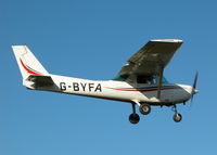 G-BYFA @ EGTF - DOING TOUCH AND GOES RWY 09 - by BIKE PILOT