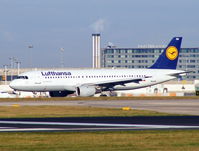 D-AIQA @ EGCC - Lufthansa - by chris hall