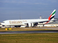 A6-ECB @ EGCC - Emirates - by chris hall