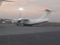 4L-GLM @ OMSJ - IL-76 on Service ramp at Sharjah, UAE - OMSJ - by John J. Boling