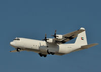A6-QFY @ OMDB - Hercules landing at DXB..07/12/08 - by del de la Haye