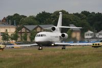 VP-BFV @ EGLF - Taken at Farnborough Airshow on the Wednesday trade day, 16th July 2009 - by Steve Staunton