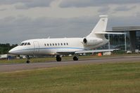 F-GESP @ EGLF - Taken at Farnborough Airshow on the Wednesday trade day, 16th July 2009 - by Steve Staunton