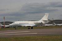 F-GESP @ EGLF - Taken at Farnborough Airshow on the Wednesday trade day, 16th July 2009 - by Steve Staunton