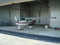 N9232U @ KUIN - In hanger at Quincy, IL KUIN - by Dennis Ozment, M.D.