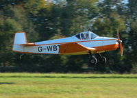 G-WBTS @ EGHP - JUST AIRBOURNE FROM RUNWAY 26 POPHAM END OF SEASON FLY-IN 2008. - by BIKE PILOT