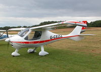 G-CEZZ @ EGHP - ONE OF TWO OF THESE STUBBY LITTLE AIRCRAFT AT THE MICROLIGHT TRADE FAIR - by BIKE PILOT