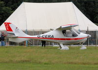 G-CERA @ EGHP - ONE OF TWO OF THESE STUBBY LITTLE AIRCRAFT AT THE MICROLIGHT TRADE FAIR. AIRCRAFT CRASHED AND WAS W/O AFTER ENGINE FAILURE 30 JUNE 2009 BOTH ON BOARD OK. - by BIKE PILOT