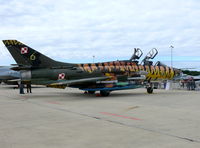 707 @ EBFS - Sukhoi Su22UM3K Fitter-C 707 Polish Air Force in fantastic Tiger colors - by Alex Smit