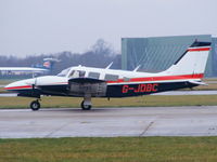 G-JDBC @ EGCC - departing from Manchester - by chris hall