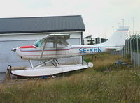 SE-KHN @ ENZV - Cessna (Reims) F172 on floats at Stavanger Sola Airport - by Ingo Warnecke