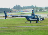 LN-OGC @ ENZV - Robinson R44 at Stavanger Sola airport