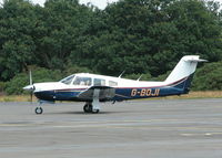 G-BOJI @ EGLK - RUNNING UP PRIOR TO DEPARTURE. RESIDENT A/C - by BIKE PILOT