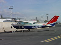 N7598Z @ CCB - Waiting for the call at Cable - by Helicopterfriend