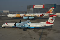 OE-LGA @ VIE - Austrian Arrows Dash 8-400 together with OE-LAL - by Yakfreak - VAP