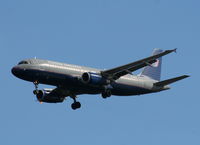 N410UA @ TPA - United A320 - by Florida Metal