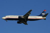 N460UW @ TPA - US Airways 737-400 - by Florida Metal