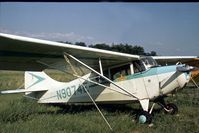 N9074E @ 20N - This Aeronca Chief was at Kingston-Ulster Airport, New York State in the summer of 1977. - by Peter Nicholson