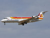 EC-IZP @ EBBR - Canadair CRJ200ER EC-IZP Air Nostrum/Iberia Regional - by Alex Smit