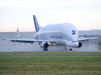 F-GSTB @ EGNR - arriving at Hawarden on a very wet runway - by chris hall