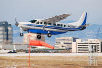 N423GS @ KAPA - Landing on 17L on a very windy day. - by Bluedharma