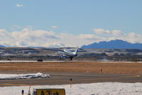N423GS @ KAPA - Landing on 17L on a very windy day. Go around. - by Bluedharma