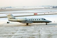 N292ME @ CID - Just at sunrise, taxiing past my window to Landmark FBO.