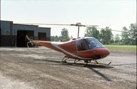 N286Q - Enstrom F-28A at a small airfield in Indianapolis - by Ingo Warnecke