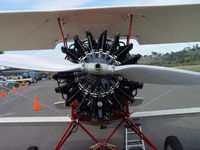 N645H @ POC - Engine/On display at Brackett/Flying in/Flying out - by Helicopterfriend