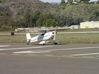 N8206B @ POC - Taxiing to display area/On display at Brackett/Flying in/Flying out
