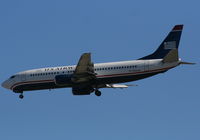 N422US @ TPA - US Airways 737-400 - by Florida Metal