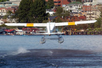 N1455T - Taking off from Lake Washington, Seattle - by Micha Lueck
