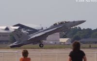 165799 @ LFI - The Super Hornet Demo Team getting airborne, and fast - by Paul Perry