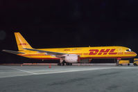 OO-DPN @ VIE - European Air Transport Boeing 757-200 in DHL colors - by Yakfreak - VAP