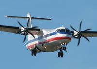 N494AE @ SHV - Landing at Shreveport Regional. - by paulp