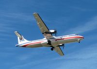 N494AE @ SHV - Landing at Shreveport Regional. - by paulp