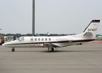 N990TC @ KDSM - KDSM (Seen here as N24QT at the Special Olympics airlift this Citation is currently registered N990TC as posted for C/N accuracy) - by Nick Dean