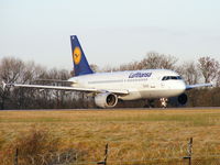 D-AILM @ EGCC - Lufthansa - by chris hall