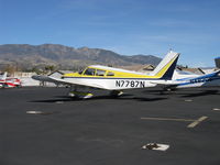 N7787N @ SZP - 1969 Piper PA-28-180 CHEROKEE, Lycoming O&VO-360 180 Hp - by Doug Robertson