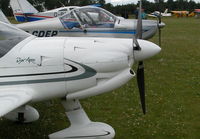 G-CBZX @ EGHP - NOSE DETAIL OF ZULU X-RAY - by BIKE PILOT