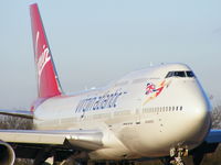 G-VROM @ EGCC - Virgin Atlantic - by chris hall