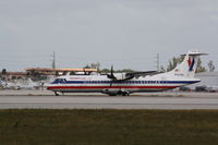 N447AM @ KMIA - ATR 72-212 - by Mark Pasqualino