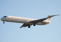 OE-IKB @ LFBO - Landing rwy 32L for Air Mediterranee - by Shunn311