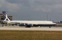N88ZL @ KMIA - Boeing 707-330 - by Mark Pasqualino