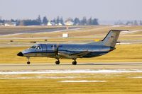N247CA @ CID - Departing Runway 13, working for DHL